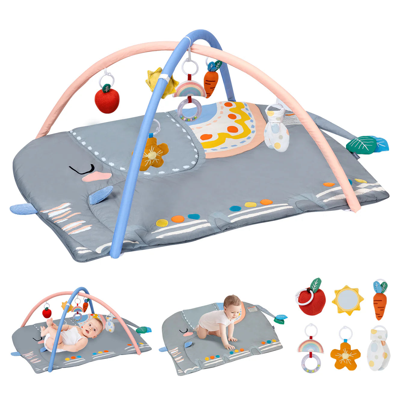 Christmas Baby Play Gym Mat