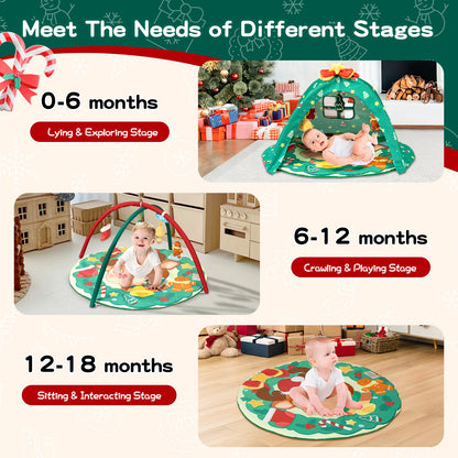 Christmas Baby Play Gym Mat
