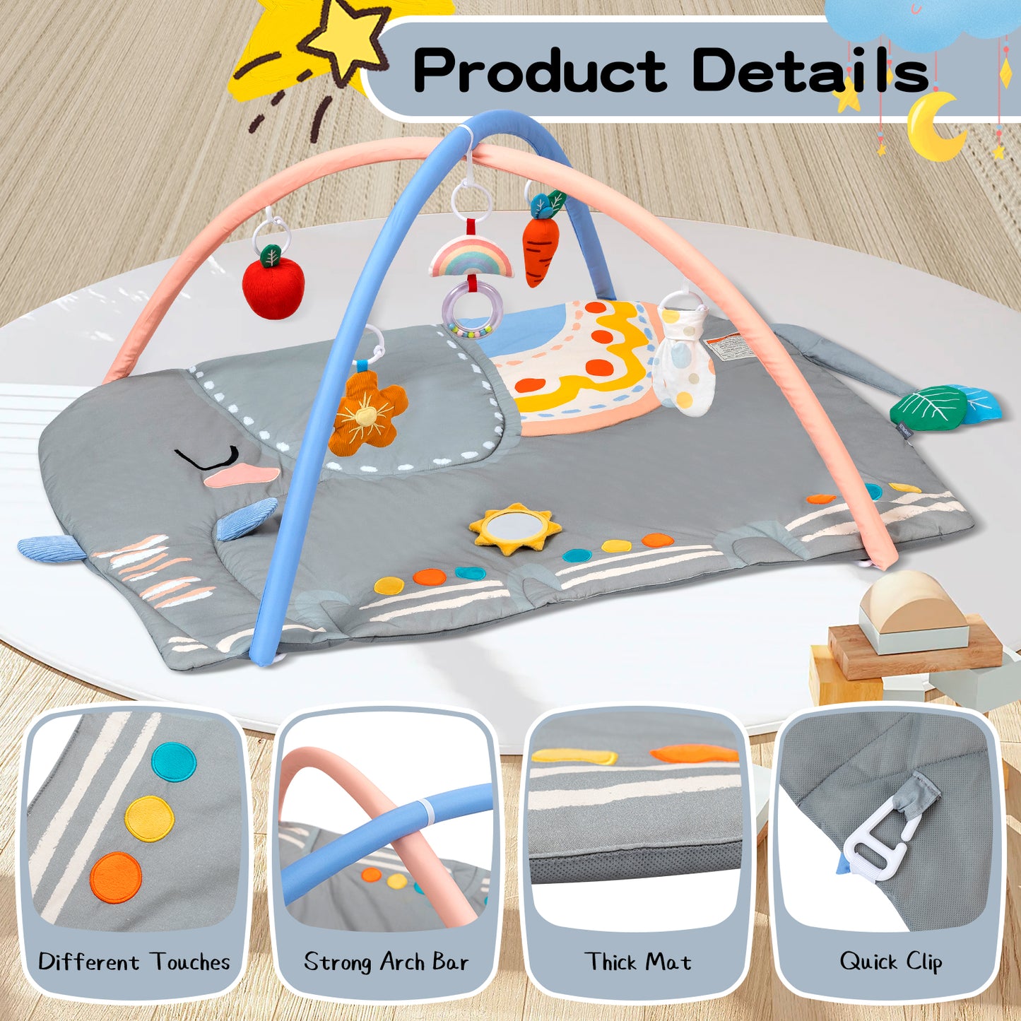 Baby Play Gym & Activity Mat