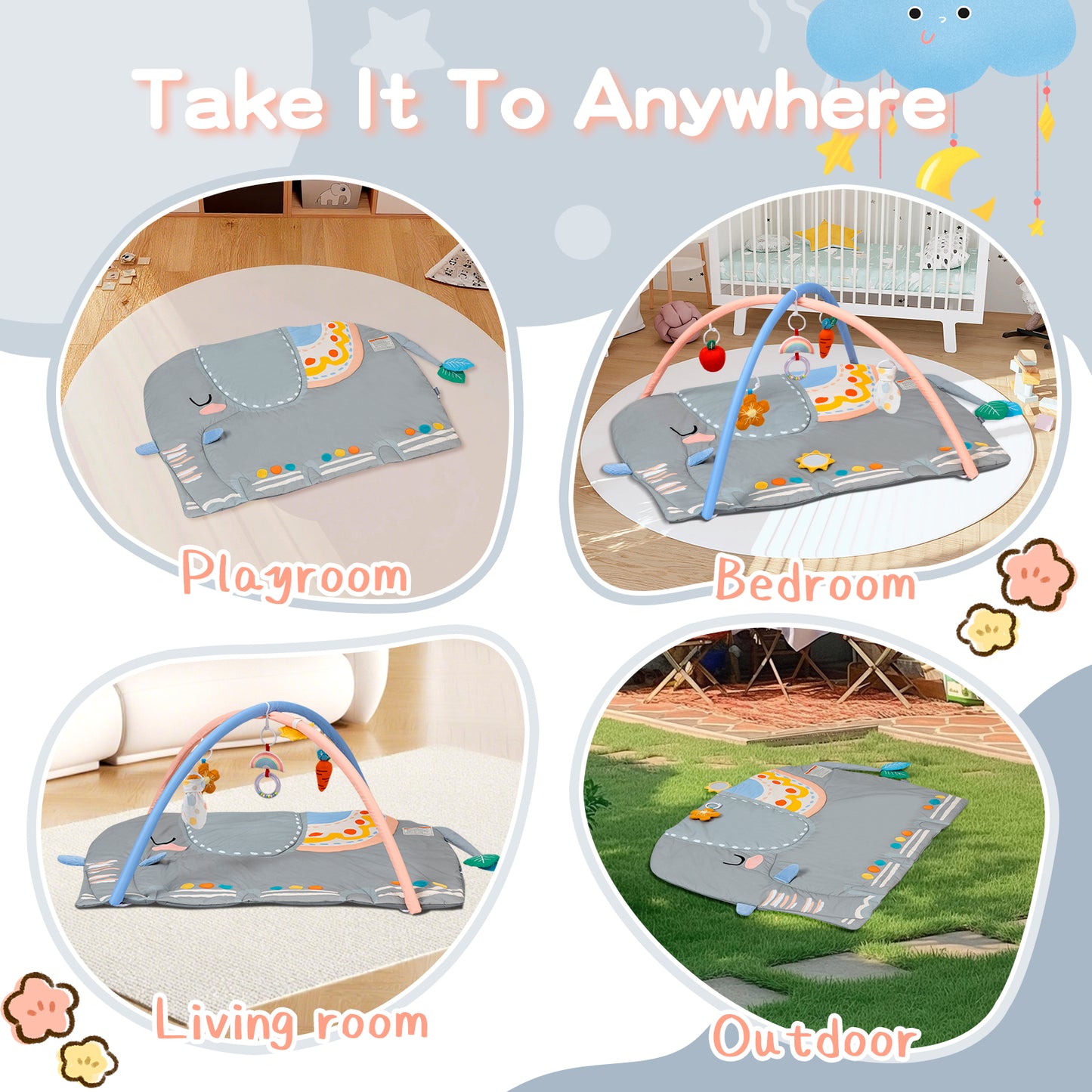 Baby Play Gym & Activity Mat